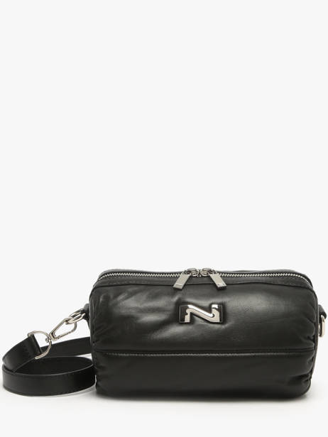 Cross Body Tas North Leder Nathan baume Zwart north 1
